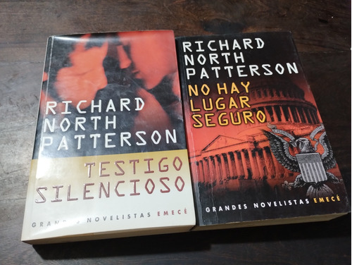 Lote X 2 Novelas De Richard North Patterson. Emece. Olivos.