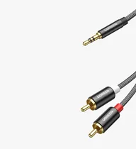 Comprar Flexible Cable Aux 3.5mm - Rca 2 Canales Mini Jack Stereo Pc