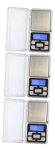 Zerodeko 3pcs Digital Jewelry Scale Gram Travel Food Scale .