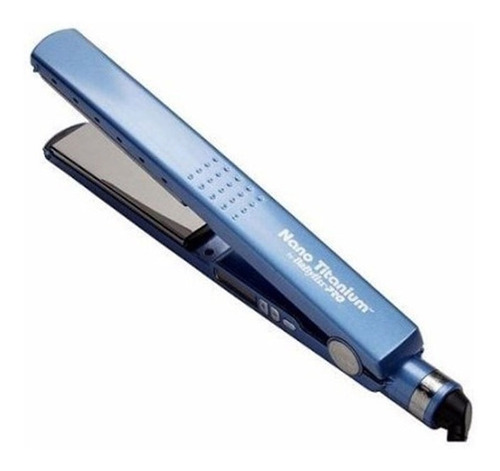 Plancha Cabello Babyliss Pro Nano Titanium 1 1/4 Babnt2091 Color Azul