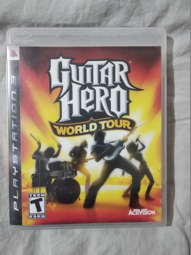 Guitar Hero Worl Tour Juegos Ps3 Discos Mandos Playstation