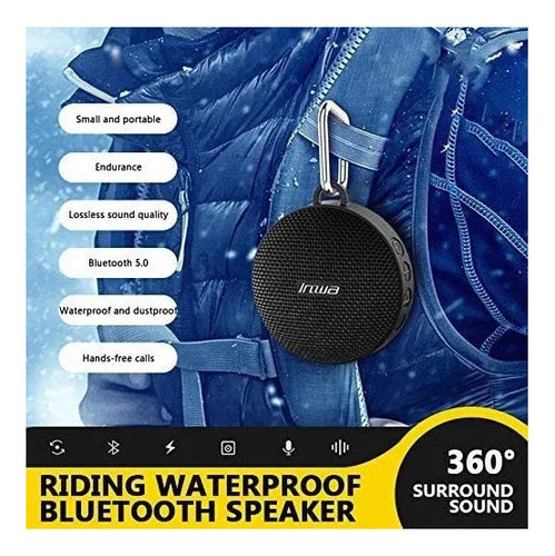 Altavoz Bluetooth Portátil Para Bicicleta Con Sonido Hd