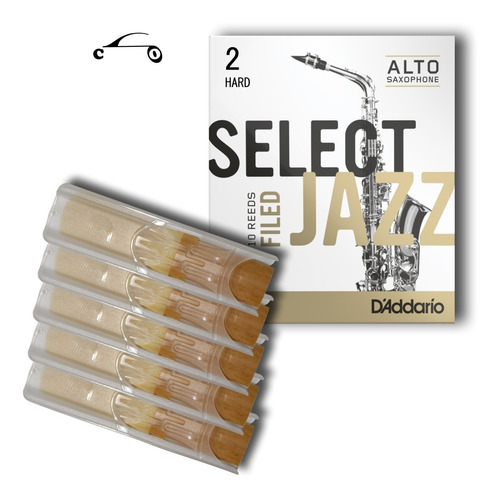 Palheta Sax Alto Select Jazz Filed Rico Daddario 2h (5pçs)