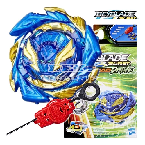 Lançador e Pião de Batalha - Beyblade - Quad Drive - Hasbro