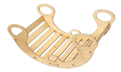 Balancin Grande Niños Waldorf Rainbow Rocker 2 Niños Nanu