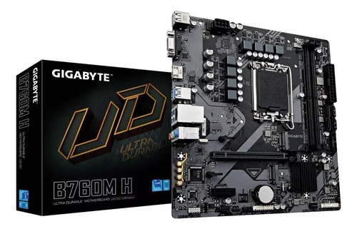 Placa Madre Gigabyte B760m H Ddr5 Intel Lga1700 Pcie 4,0