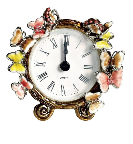 Reloj Mesa Vintage Despertador Retro Simple Silencioso Para