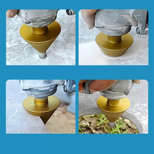 . Para 2x Broca Chanfro Diamante Porcelanato Chanfro Do Furo