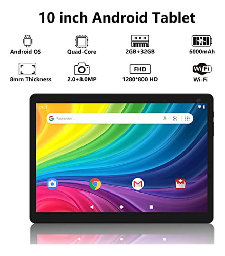 Tableta Android, Tabletas De 10 Pulgadas, Tableta De Computa