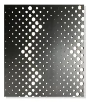 Comprar Chapa Perforada Decorativa Zigzag \u002F 1x2mts \u002F Espesor 0,9mm
