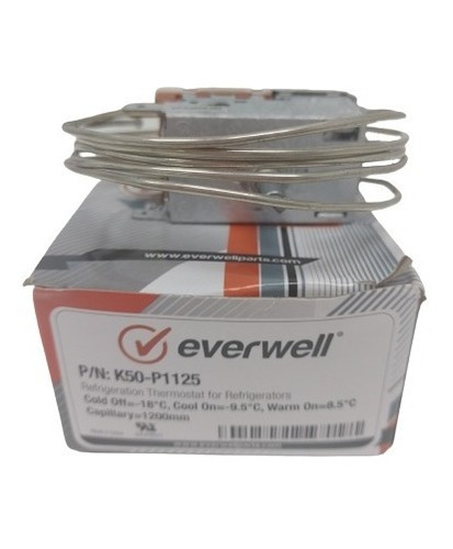 Termostato Nevera K50p-1125 Marca Everwell Tienda Chacaito