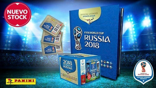 Álbum Panini Tapa Dura Rusia 2018 Made In Italy De Tailoy