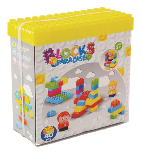 Juego De Bloques Paradise Caja Para Niños