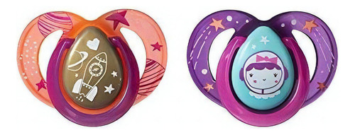 Tommee Tippee Chupete Nocturno 2 Unidades 6-18 Meses Azu