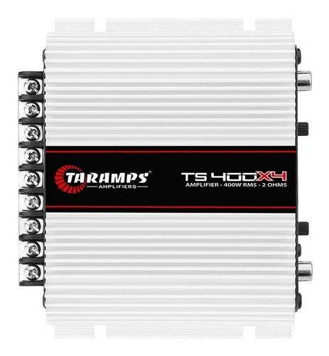 Modulo Taramps 400 Rms Ts 400x4 Mini Digital 4 Canais Stereo