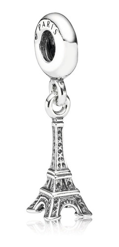 Charm Torre Eiffel Paris Francia 100% Plata 925 Ale