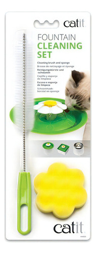 Cat It Set De Limpieza Para Fuente Bebedera Color Blanco