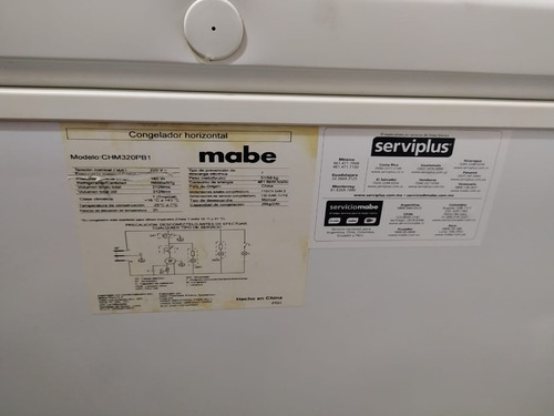 Congeladora Mabe 312 Litros