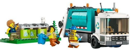 Kit De Construcción Lego City Camión De Reciclaje 60386
