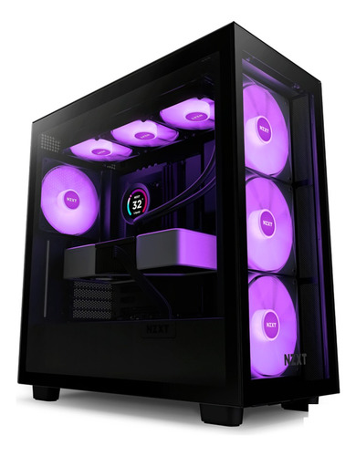 Gabinete Gamer H7 Elite Nzxt Negro Cm-h71eb-02