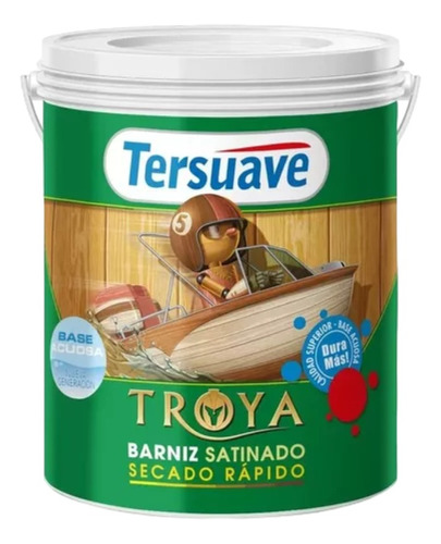 Barniz Satinado 4 L Tersuave 