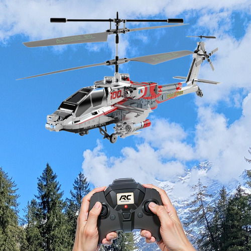 Helicóptero Teledirigido Rc Con Luces, Estabilizador