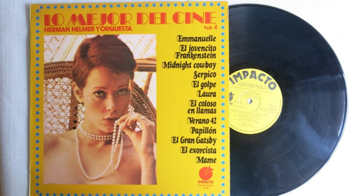 Vinyl Vinilo Lps Acetato Lo Mejor Del Cine Vol. 4 Herman Hel