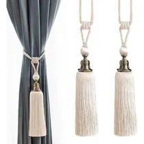 Comprar Melodieux Alzapaños Decorativos Para Cortinas Con Borlas Ant