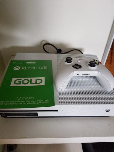 Xbox One S 500 Gb + 12 Meses De Gold
