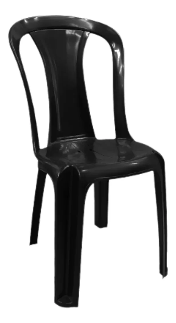 Segunda imagem para pesquisa de cadeira de plastico preta