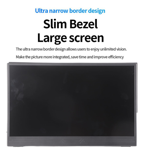 Segundo Monitor Externo Usb C, Pantalla De Computadora Fhd D