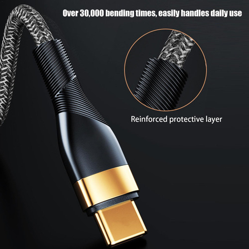 Cable C A C De Carga Rápida Cable Usb C A Usb C Cable Cargad