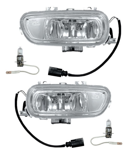 Par Farol Auxiliar Para Mercedes Axor Após 2005 Com Lampadas