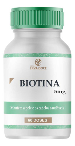 Biotina 5 Mg 60 Cápsulas