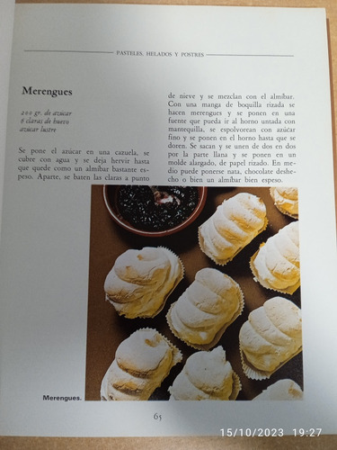 Helados Postres Y Dulces Recetas Para Hacer En Casa. (Usado)