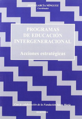 Libro Programas De Educacion Intergeneracional De Jesus Garc