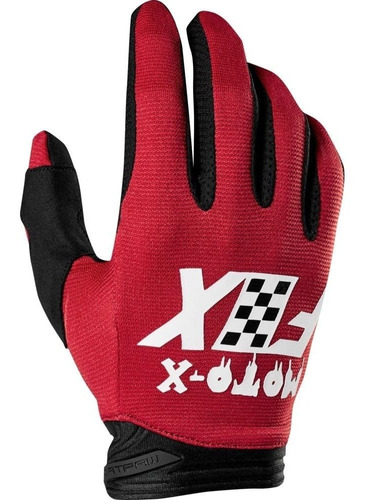 Guantes Fox Dirtpaw Czar Rojo Motocross Quad Enduro Originales Qpg Mx Parts