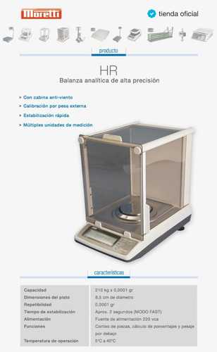 Balanza Electronica De Precision And Hr250 250gr X 0,1mg