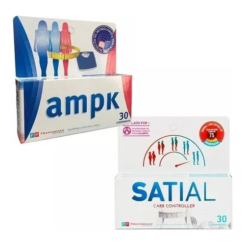 Combo Ampk X 30 Comprimidos + Satial X 30 Comprimidos