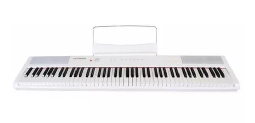 Piano Teclado 88 Teclas Sensitivo Artesia + Pedal + Soporte