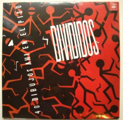 Divididos 40 Dibujos Ahí En  Lp Vinilo Argen 16 Hh