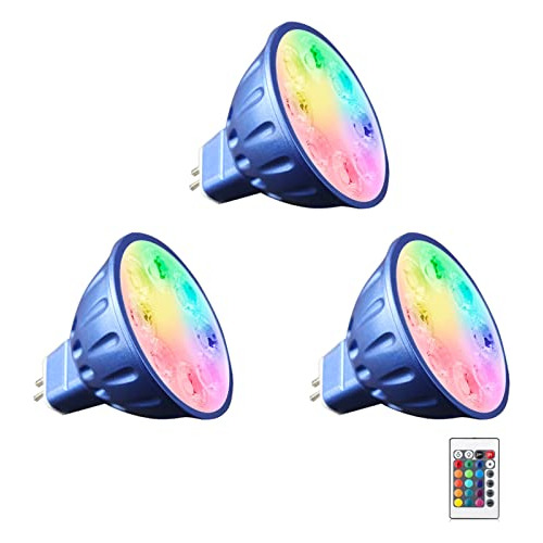 Nuevas Bombillas Led Mr16 Rgb Que Cambian De Color, Gu5...