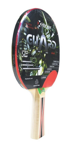 Paleta De Ping Pong Hacker Guard 2* 