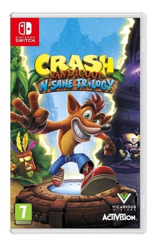 Crash Bandicoot N. Sane T - Switch Eu V. Español -sniper