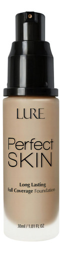 Base de maquillaje líquida Lure Perfect Skin Foundation tono sun beige - 30mL