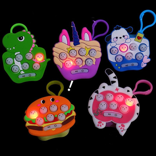 Aleatorios 15pz Mini Pop It Quick Push Juguetes Eléctricos