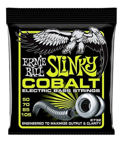 Encordado Ernie Ball 2732 Cobalt Bajo 4 Cuerdas