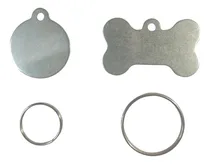 Comprar Chapitas Identificatorias Sin Grabar Mascotas X40 + 40 Argol