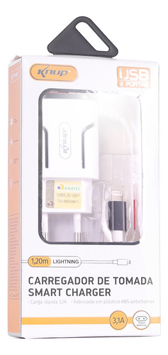 Carregador Para Celular Usb Fonte Turbo Lightning iPhone 3.1