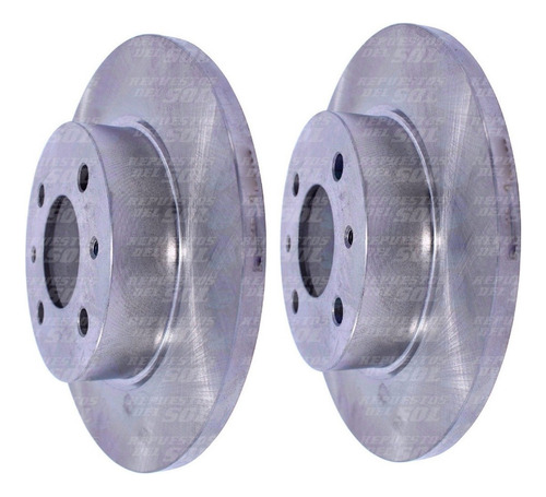 Disco Freno Renault Captur 2015 -00 Delantero Solido Par